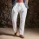 Men's Linen Simple Basic Elastic Waist Pencil Pants