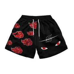 Cartoon Mesh Shorts