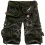 Men's Multi Pocket Distressed Washed Vintage Camo Cargo Pants