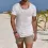 Wide Neck Pocket Beach T-Shirt