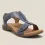 Retro Solid Color Casual Velcro Portable Sandals