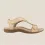 Retro Solid Color Casual Velcro Portable Sandals