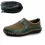 Men's Genuine Leather Mesh Breathable Casual Wading Shoes