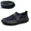 Men's Genuine Leather Mesh Breathable Casual Wading Shoes