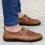 Men's Genuine Leather Mesh Breathable Casual Wading Shoes