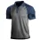 Men's Outdoor American Flag Tactical Sport PoLo Neck T-Shirt