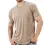 Men's Casual Comfortable Solid Color Short Sleeve T-Shirt