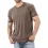 Men's Casual Comfortable Solid Color Short Sleeve T-Shirt