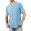 Men's Casual Comfortable Solid Color Short Sleeve T-Shirt