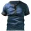 Men's Vintage Contrast Henley Collar Casual Short Sleeve T-Shirt