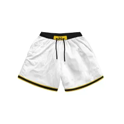 Men\'s Casual Drawstring Print Shorts