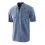 Men's Short Sleeve Drawstring Henley Shirt