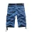 Men's Vintage Multi-pocket Drawstring Cotton Cargo Shorts