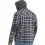 Men's Outdoor Retro Plaid Thermal Hooded Jacket