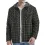 Men's Outdoor Retro Plaid Thermal Hooded Jacket