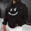 Men's Casual Smiley Print Sweatshirt Hoodie