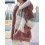 Casual Loose Contrast Plush Panel Zip Hooded Coat