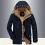 Men's Outdoor Multi-pocket Hooded Padded Coat