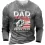 American Flag Being Dad Is An Being Papa Men's Cotton T-Shirt