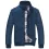 Men's Outdoor Stand Collar Baseball Bomber Jacket