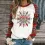 Ladies Vintage Western Indian Ethnic Print Sweatshirt