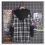 Men's Hooded Plaid Long Sleeve Shirt