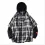 Men's Hooded Plaid Long Sleeve Shirt