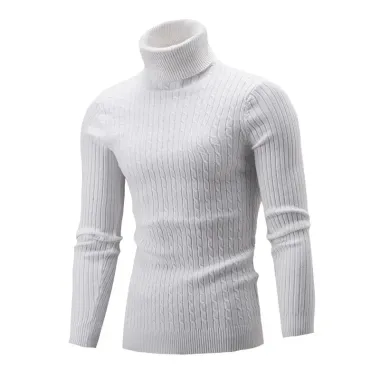 Men's Winter Slim Turtleneck Sweater