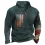 Men's American Flag Winter Sweatshirt