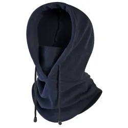 Men\'s Outdoor Fleece Warm Scarf Hat