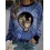 Round Neck Casual Loose Home Cat Print Sweatshirt