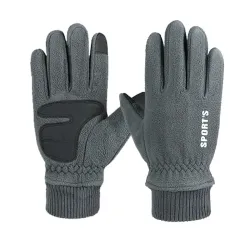 Men\'s Polar Fleece Windproof Outdoor Warm Gloves