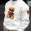 Bad Is The New Good Vintage Teddy Bear Men's Casual Sweatshirt