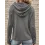 Hooded Loose Jacquard Pullover