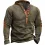 Men's Outdoor Tactical Henley Sweatshirt