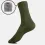 Men's Tall Thermal Terry Jacquard Christmas Socks