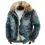 Men's Sherpa Fleece Lined Distressed Denim Trucker Jacket