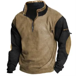 Men\'s Outdoor Tactical Quarter Zip Sweatshirt