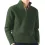 Men's Thick Zip Stand Collar Knit Sweater