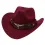 Western Ethnic Cowboy Bull Head Felt Hat