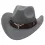 Western Ethnic Cowboy Bull Head Felt Hat