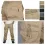 Men's Outdoor Multi Pocket Cotton Cargo Pants