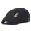 Couple's H-button Retro Cotton Peaked Cap