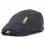 Couple's H-button Retro Cotton Peaked Cap