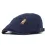 Couple's H-button Retro Cotton Peaked Cap