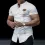 Men's Western Yellowstone Slim Fit Short Sleeve Shirt Casual Fashion Short Sleeve Collarless Cardigan