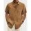 Men's Solid Color Casual Hawaiian Beach Shirt