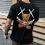 Men's Streetwear Graphic Printed Toy Bear Crew Neck Tee