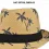 Men's Outdoor Coconut Tree Print Casual Beach Sun Hat