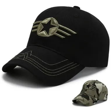 Men's Outdoor Tactical Embroidered Hat